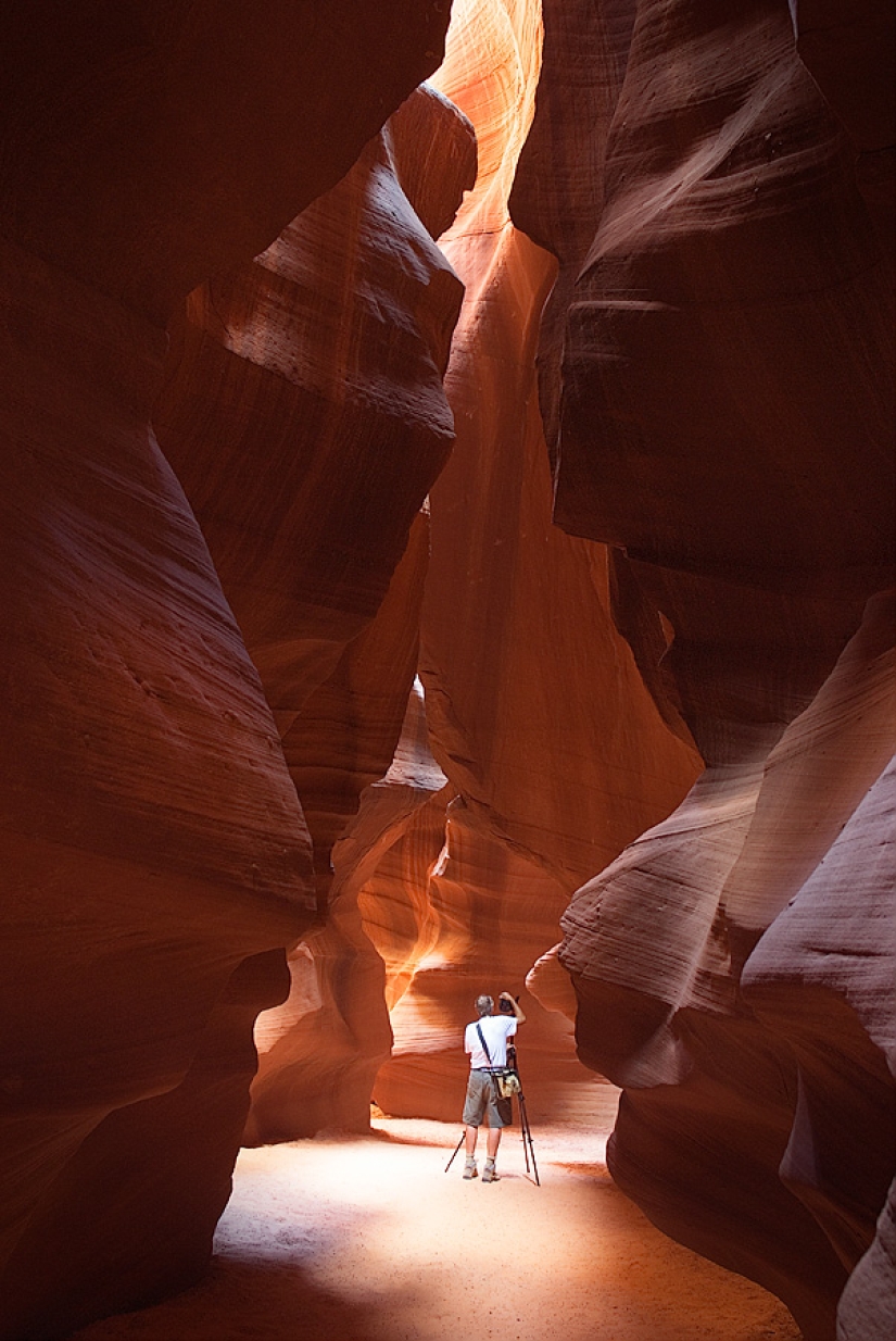 The unearthly beauty of Antelope Canyon