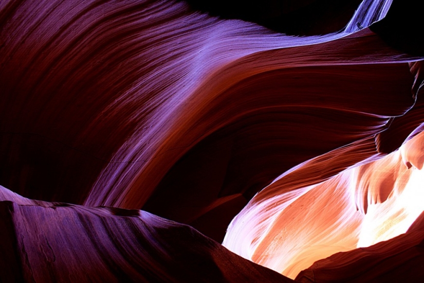 The unearthly beauty of Antelope Canyon