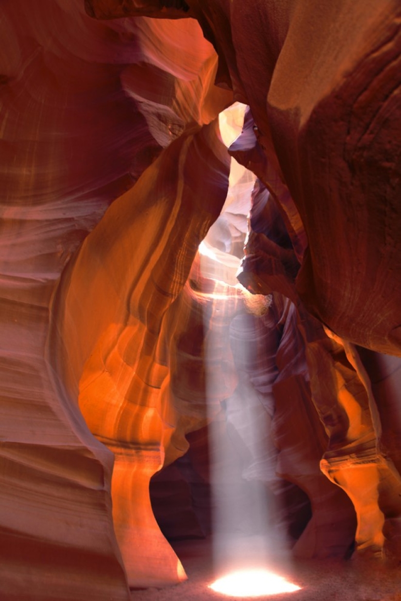 The unearthly beauty of Antelope Canyon