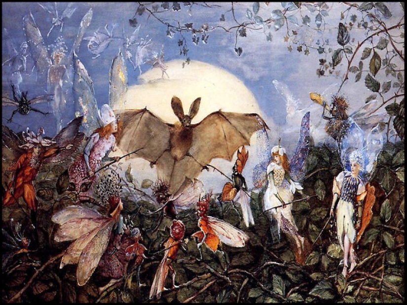 The Very Peculiar Victorian Fairy Art Of Anster “Fairy” Fitzgerald