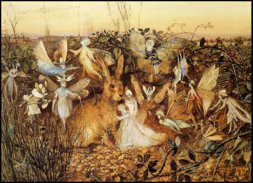 The Very Peculiar Victorian Fairy Art Of Anster “Fairy” Fitzgerald