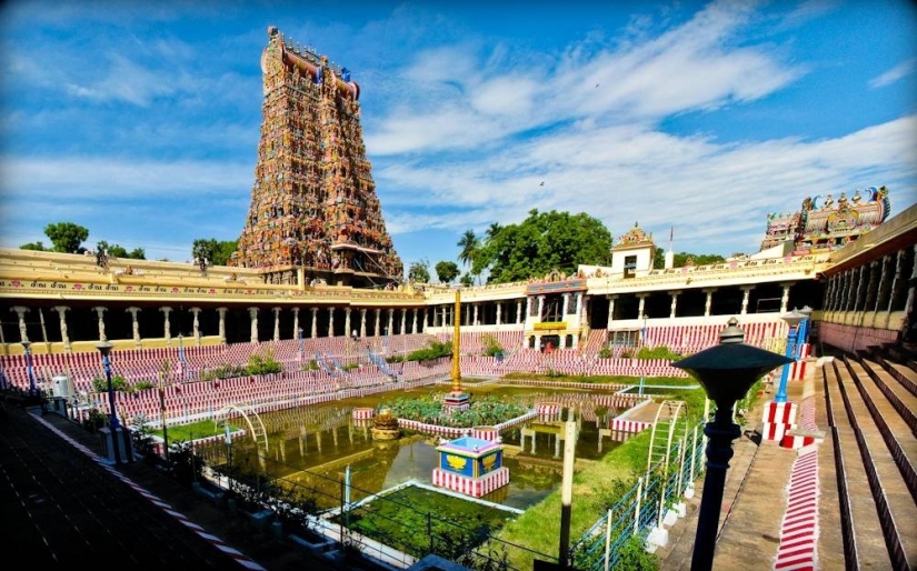 The walls of this Indian temple consist of thousands of sculptures