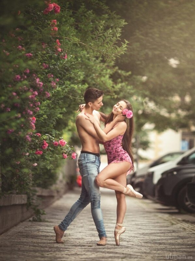 The whole world is a stage: dynamic photos of dancers on the streets and beaches by Anna Ullman