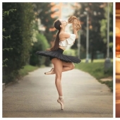 The whole world is a stage: dynamic photos of dancers on the streets and beaches by Anna Ullman