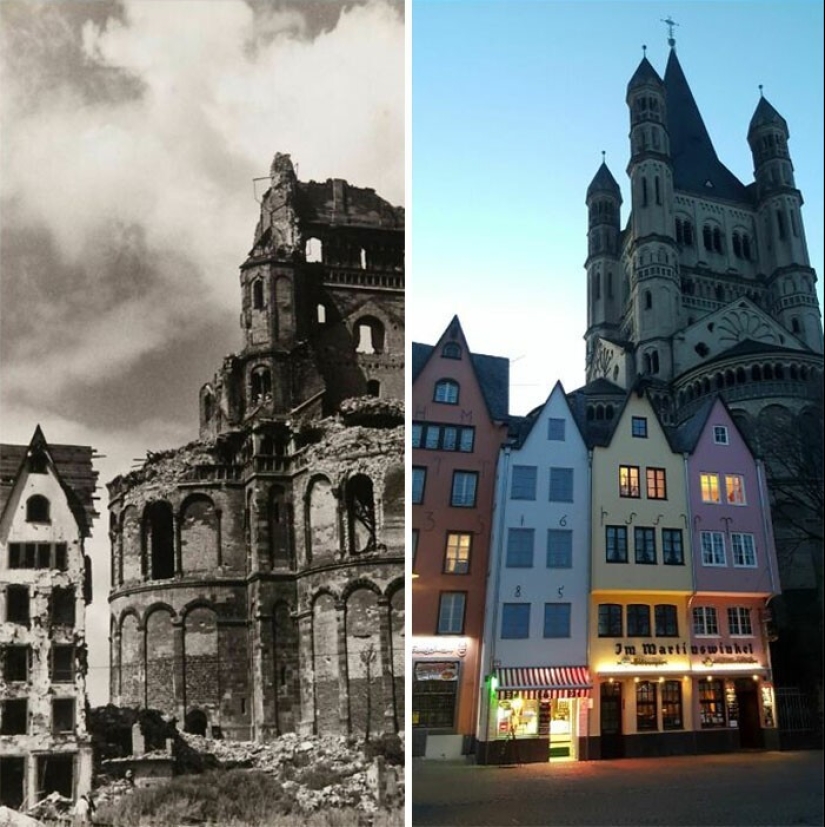 Then and now: 30 photo comparisons that show how the world is changing