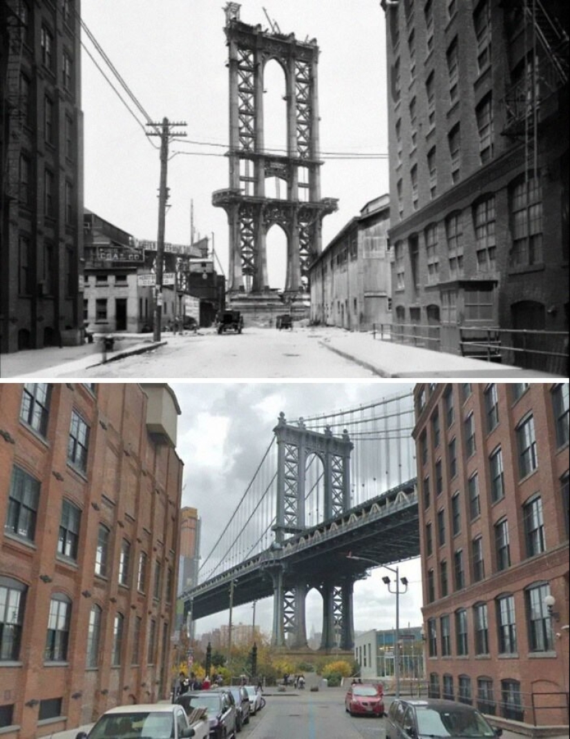 Then and now: 30 photo comparisons that show how the world is changing