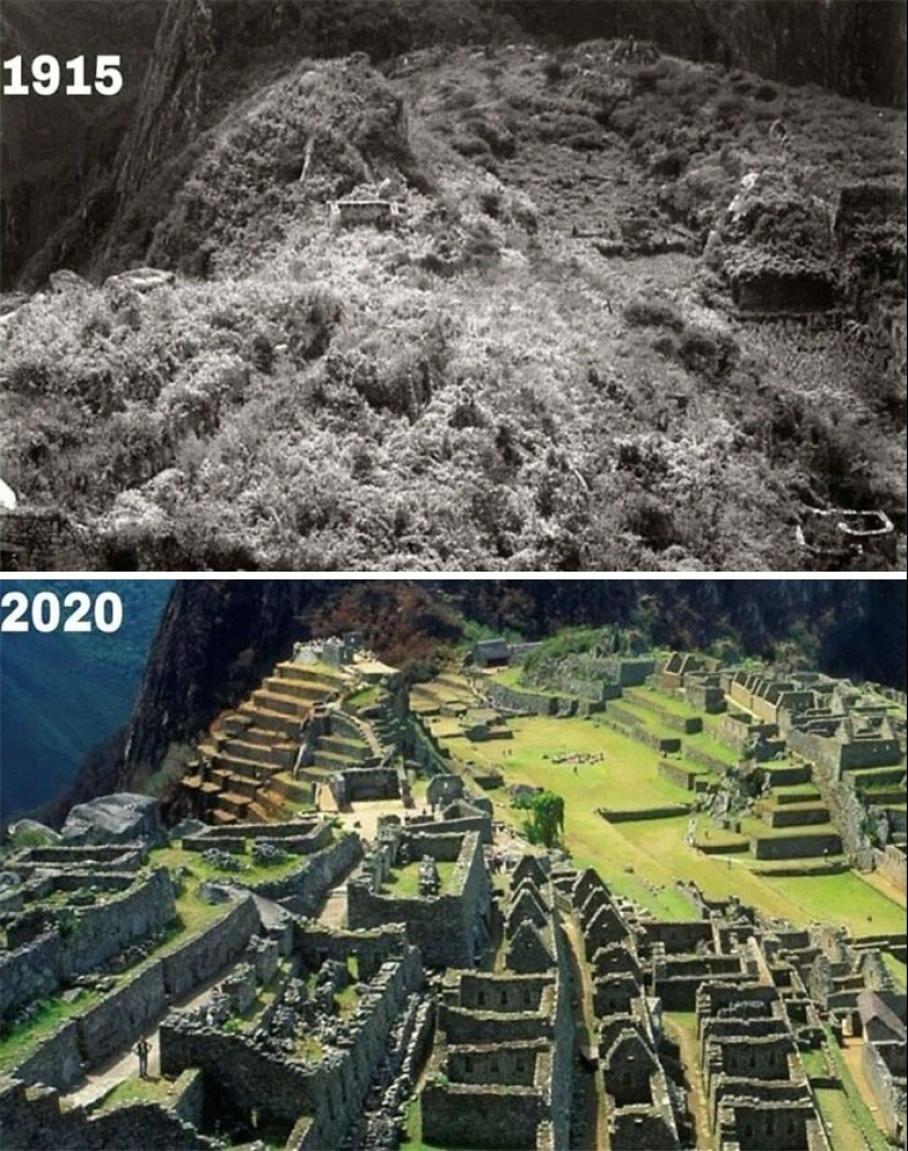 Then and now: 30 photo comparisons that show how the world is changing