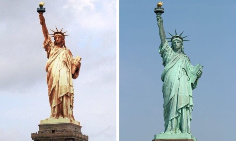 Then and now: these photos of famous sights will surprise many