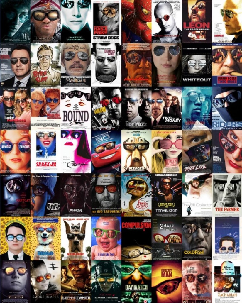 There is only 13 types of posters of modern films, and here they are