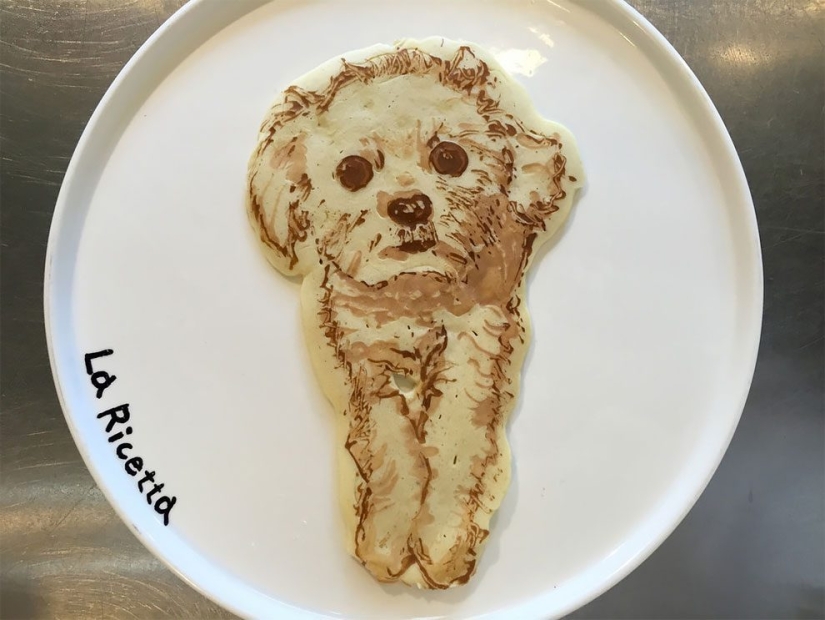 These are pancakes! Mimic masterpieces of the Japanese chef