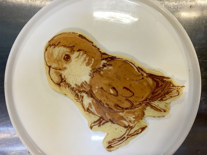 These are pancakes! Mimic masterpieces of the Japanese chef