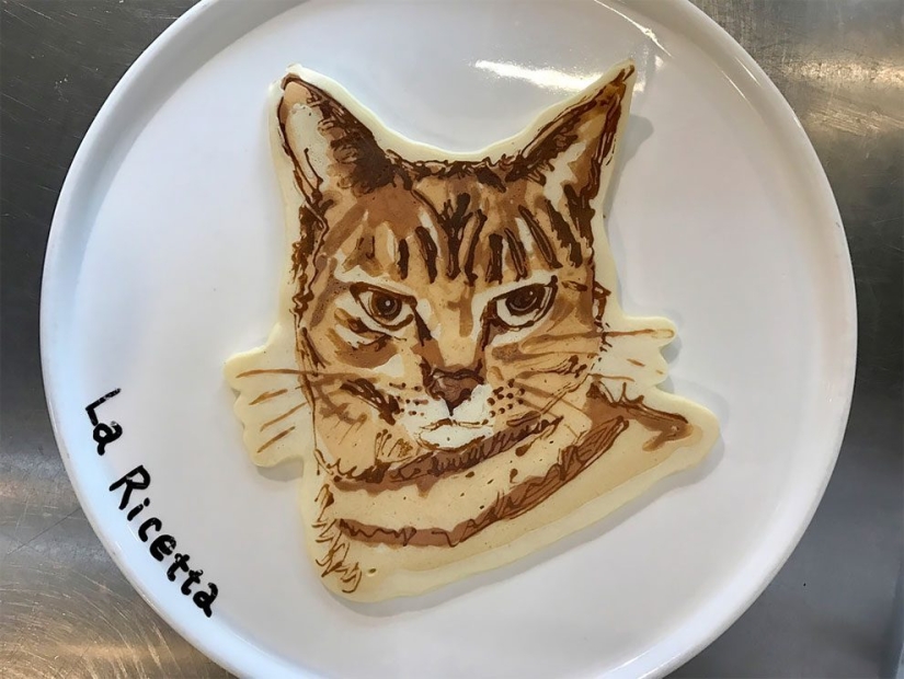 These are pancakes! Mimic masterpieces of the Japanese chef