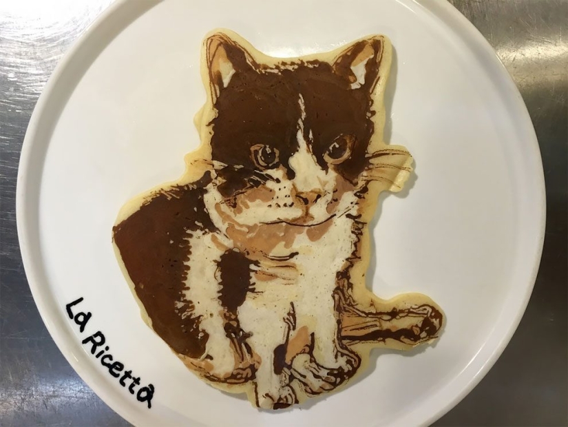 These are pancakes! Mimic masterpieces of the Japanese chef