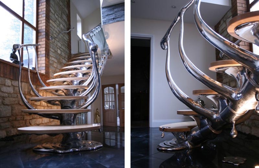 These unusual stairs