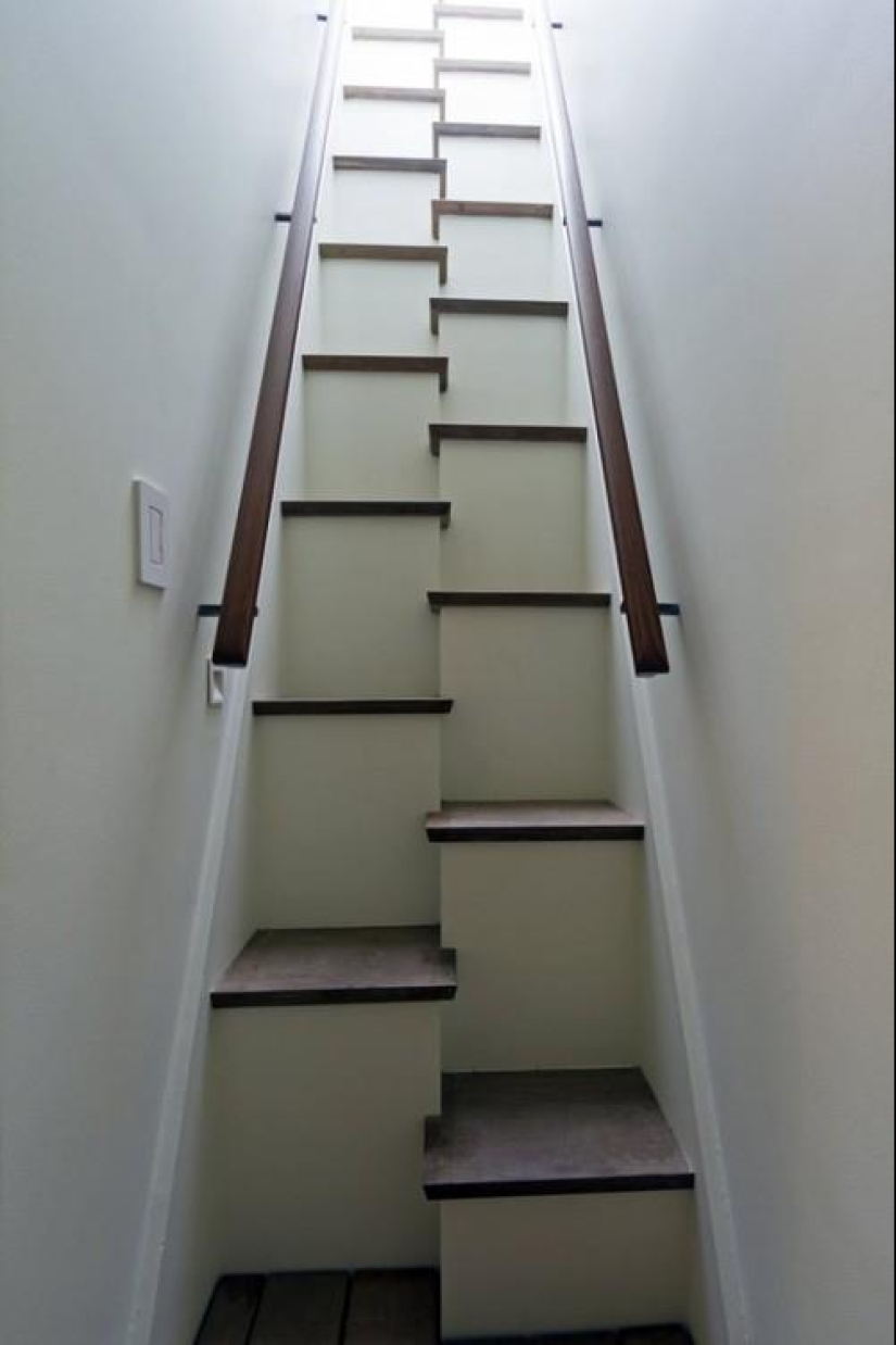 These unusual stairs