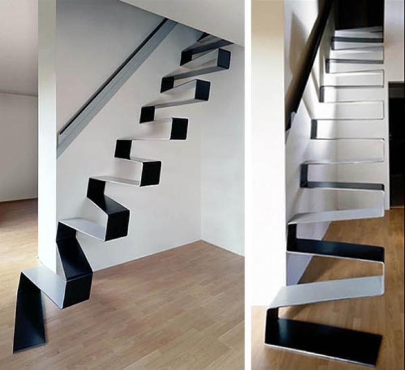 These unusual stairs