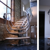 These unusual stairs