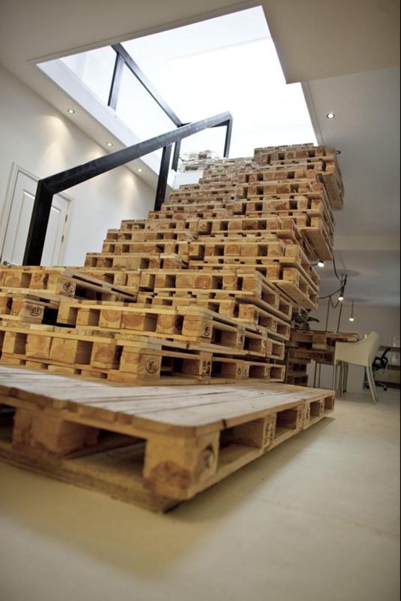 These unusual stairs