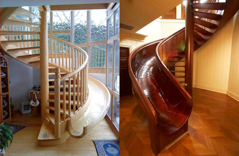 These unusual stairs