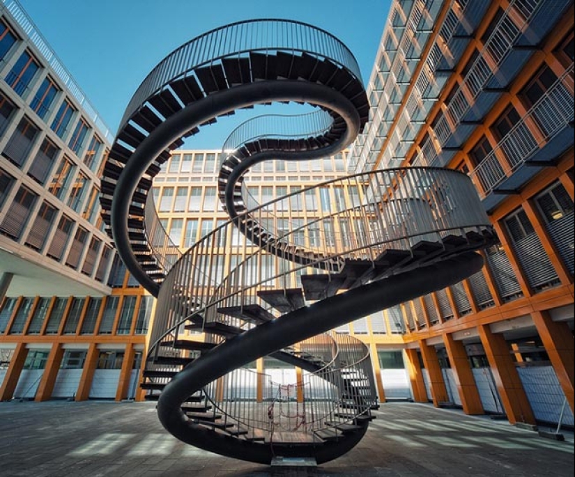 These unusual stairs