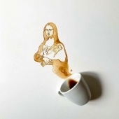 This Artist Creates Her Paintings Using Coffee, And Here Are Her 6 New Works