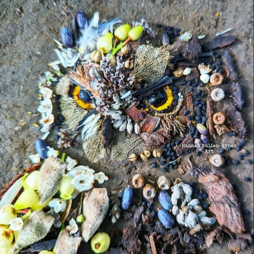 This Artist Works In Nature And Uses Only The Materials Available To Create Beautiful Artwork