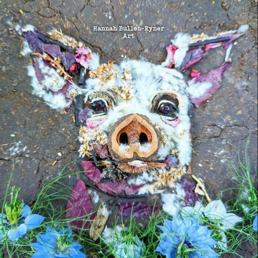 This Artist Works In Nature And Uses Only The Materials Available To Create Beautiful Artwork