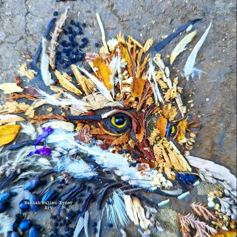 This Artist Works In Nature And Uses Only The Materials Available To Create Beautiful Artwork
