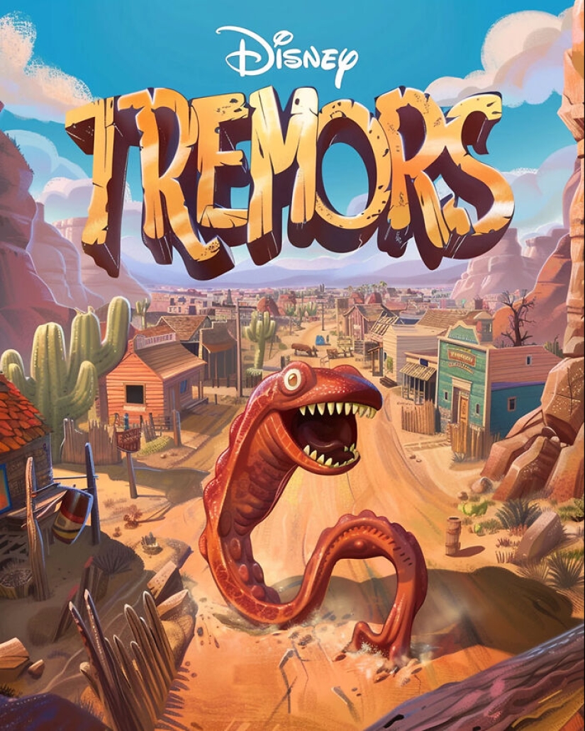 This Creator Used AI To Generate 15 Posters For Horror Movie Adaptations By Disney