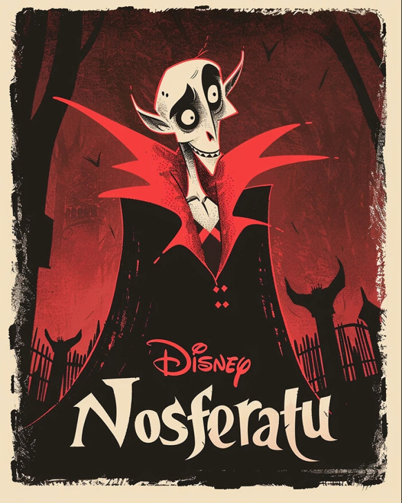 This Creator Used AI To Generate 15 Posters For Horror Movie Adaptations By Disney