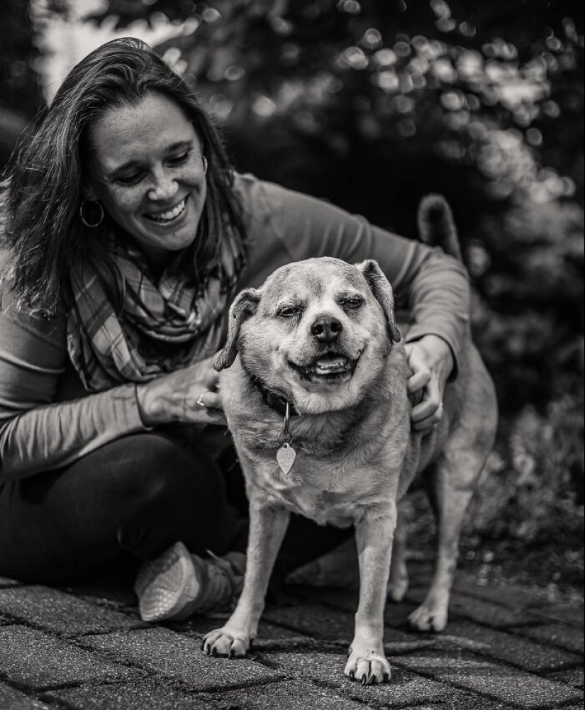 This Photographer Captures People With Their Pets Before They Cross The “Rainbow Bridge”