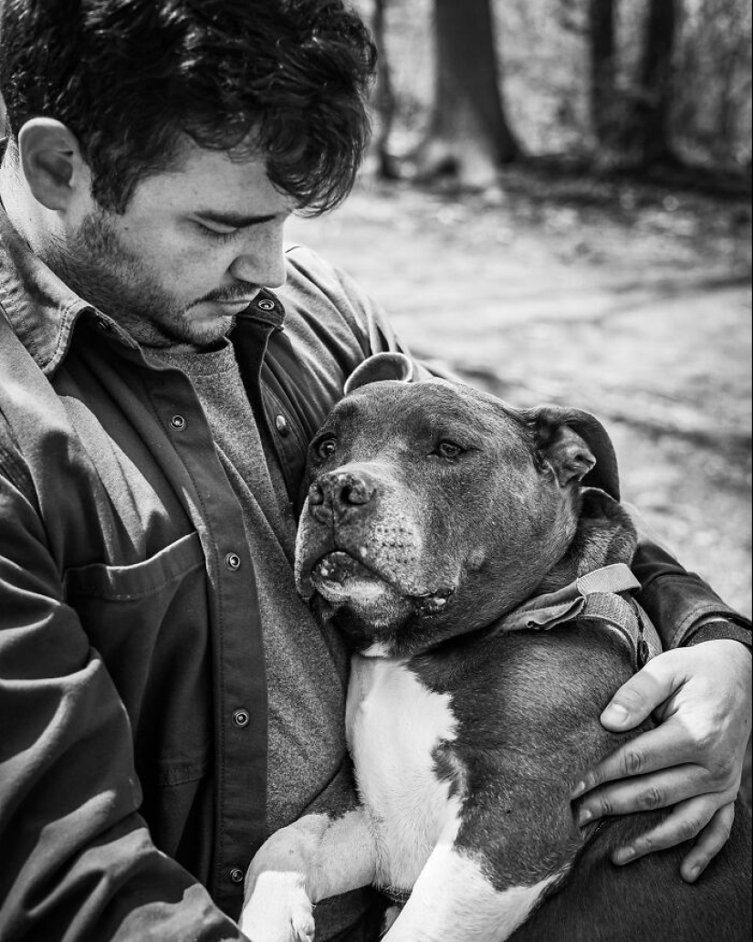 This Photographer Captures People With Their Pets Before They Cross The “Rainbow Bridge”