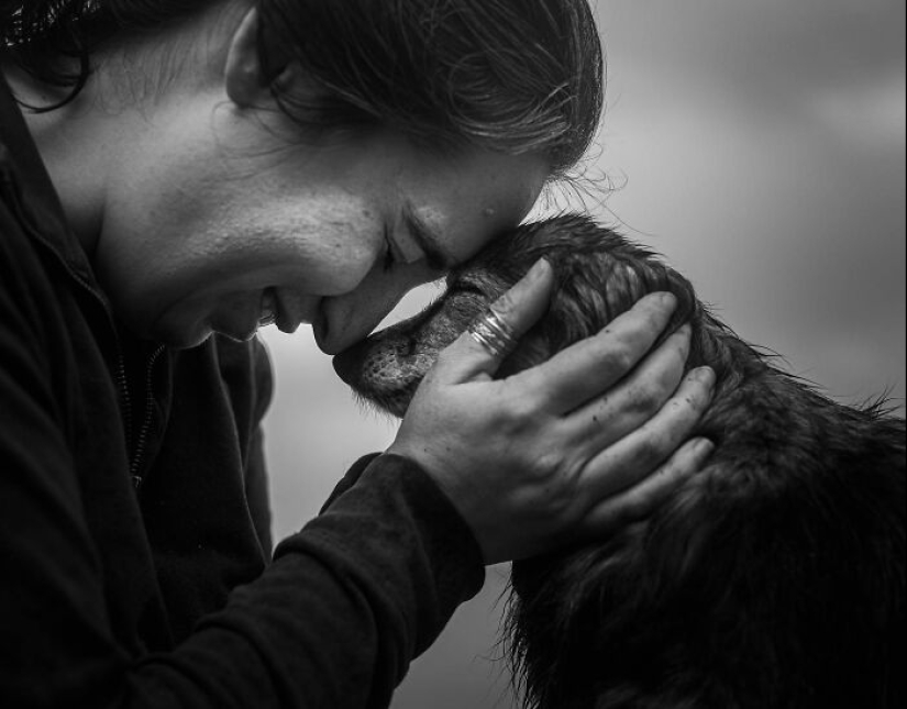 This Photographer Captures People With Their Pets Before They Cross The “Rainbow Bridge”