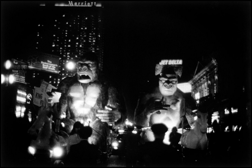 "Throw us something!": Mardi Gras in New Orleans in pictures by Bruce Gilden