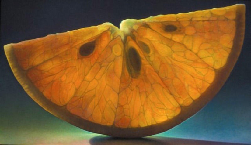Transparent fruits by Dennis Wojtkiewicz