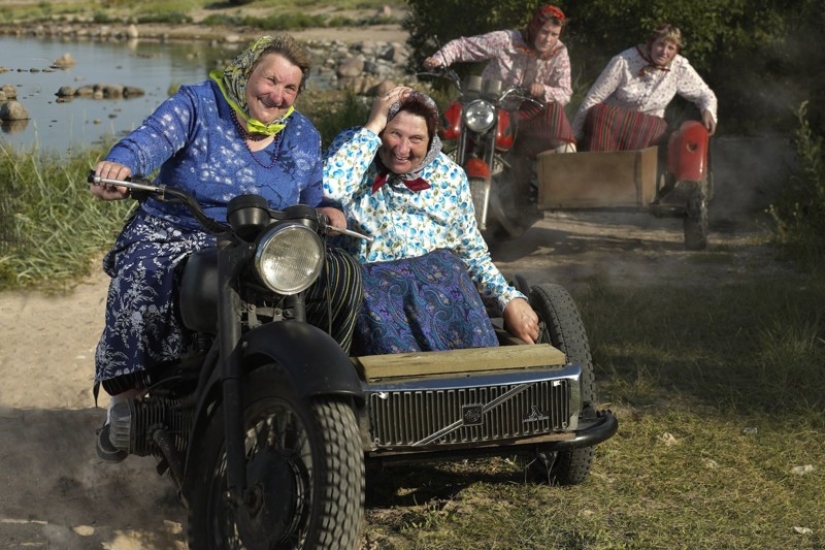 Trash in the fresh air: the Russian village is more alive than all the living