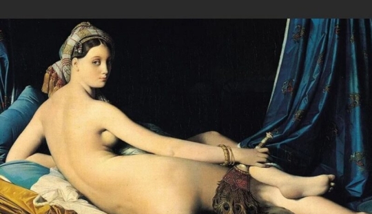 Tres vértebras. En las mujeres a la espalda en los cuadros de Ingres