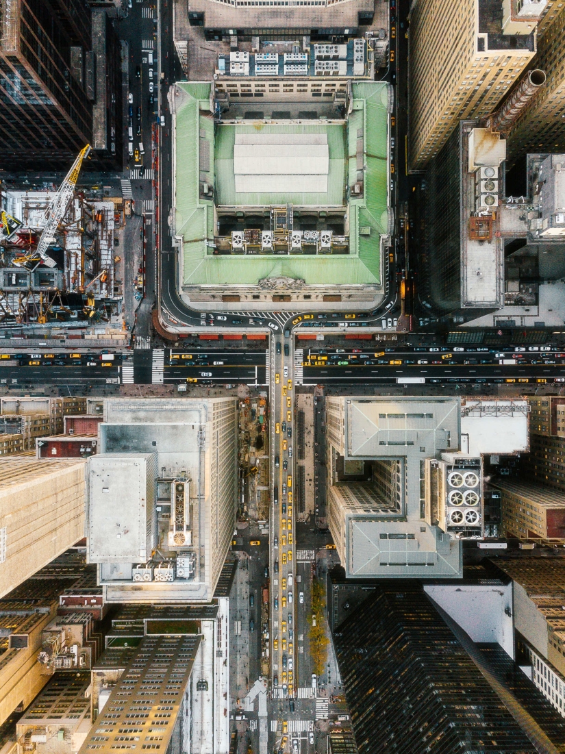 Un fotógrafo autodidacta toma fotos de Nueva York desde un ángulo tal que sus fotos hacen girar la cabeza