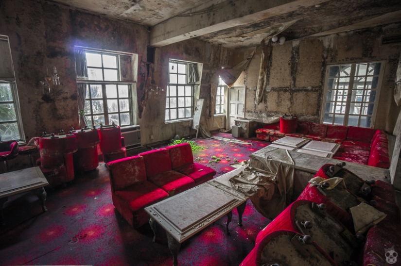 Un hotel abandonado en Japón