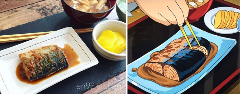 Una gran idea de cómo alimentar a un niño caprichoso: una mujer japonesa cocina platos de dibujos animados de Miyazaki