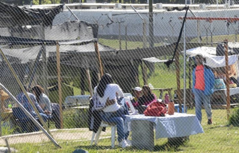 "Una hora de alegría, presos": donde tienen lugar las citas de los presos