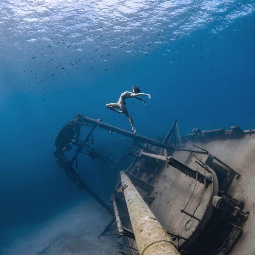 Underwater extravaganza of diver and photographer Jason Washington