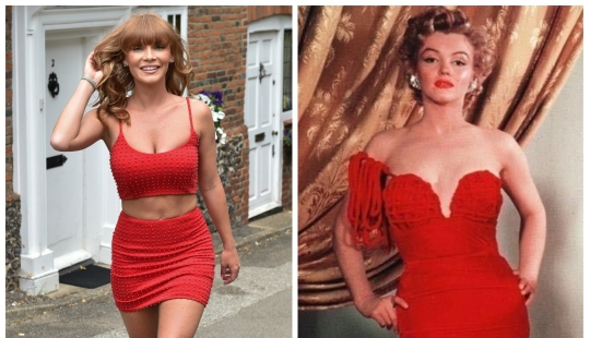 Unfading classics: the British model recreated 5 iconic images from Hollywood films