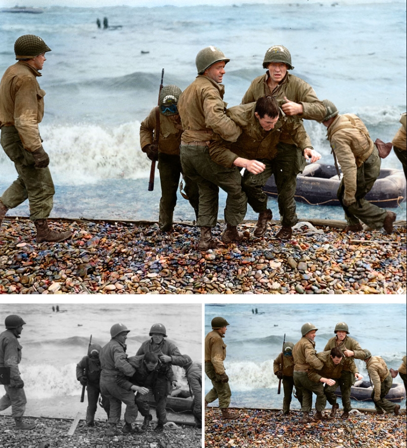 Unknown past, how color enlivens historical photos