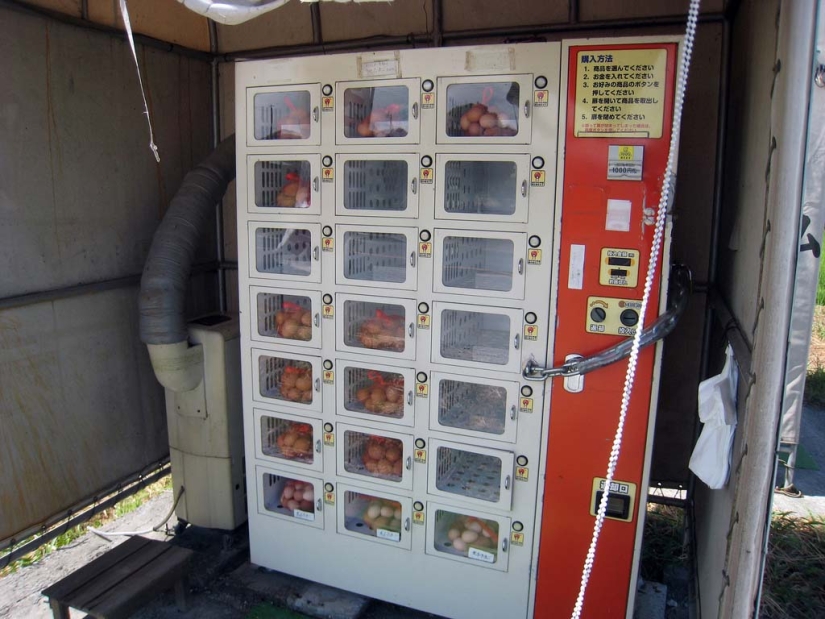 Vending machines in Japan