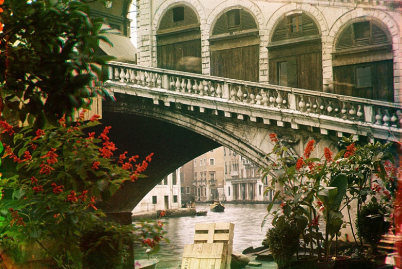 Venecia de antes de la guerra en fotografías en color de Bernard Eilers