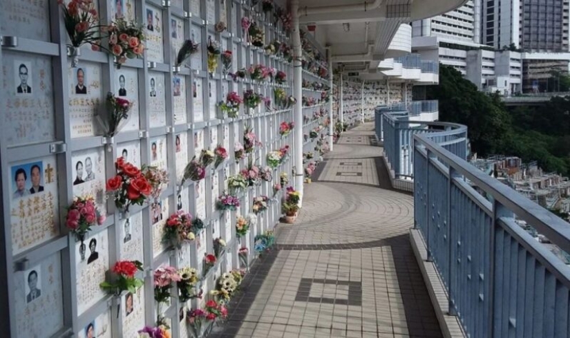 Vertical cemetery in Hong Kong — when overpopulation affects not only the living