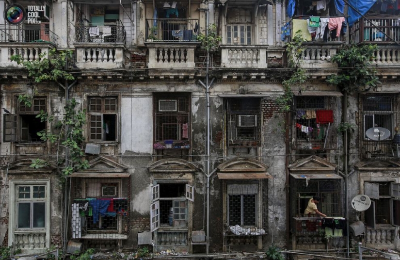 Vidas de hormigueros: Edificios residenciales de Mumbai