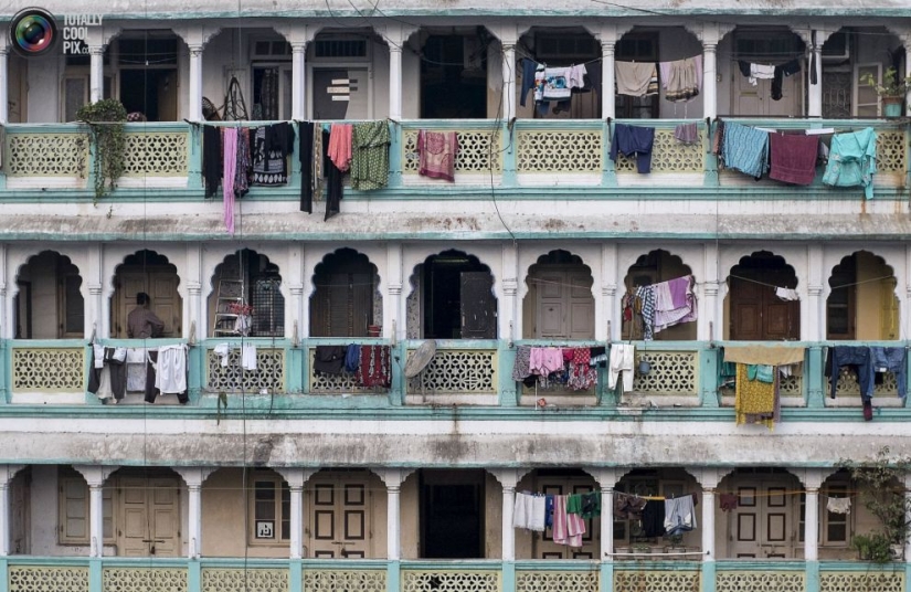 Vidas de hormigueros: Edificios residenciales de Mumbai