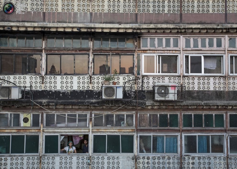 Vidas de hormigueros: Edificios residenciales de Mumbai